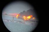Появилось видео момента взрыва на Крымском мосту