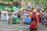 В Николаеве малыши на детских колясках вышли на парад