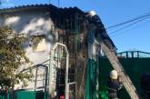В Николаеве загорелась веранда жилого дома (фото)