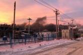 В РФ произошел масштабный пожар на складе с каучуком (видео)