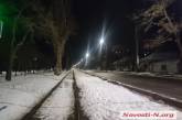 У Миколаєві частково відновлюють вуличне освітлення