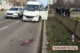 В центре Николаева «Мерседес» сбил 12-летнего школьника на переходе