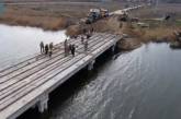 Въезд в Снигиревку: восстановлены 5 мостов, один из них жители починили сами
