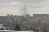 В Донецке сообщили о сильном «прилете», над городом клуб дыма (фото, видео)