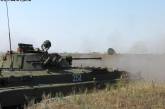 На николаевском полигоне грохотали танки: одесские «гвардейцы» стреляли на дальность 