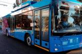 В воскресенье отменят движение троллейбусов в микрорайон Николаева