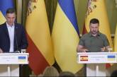 Испания поддерживает движение Украины в ЕС и НАТО, - Зеленский