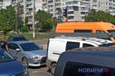 В центре Николаева столкнулись «Фиат» и «Мицубиси»