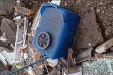 В Николаевской области вражеский «шахед» разрушил уличный туалет (видео)