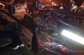 Во время ночных гонок в Одессе разбились четыре иномарки, есть пострадавшие