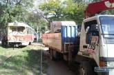 В Одессе автокран врезался в трамвай ФОТО