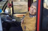 В Николаеве заметили электромобиль с 81-летней бабушкой-водителем (видео)