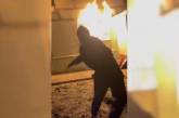 Полиция задержала группировку, члены которой на заказ сжигали дома по всей Украине (видео)
