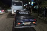 «Жигули» с надписью «Долбо*б» на стекле врезались в маршрутку в центре Николаева