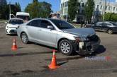 В Николаеве Toyota протаранила Chery: пострадал водитель