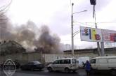 В Одессе на Николаевской дороге горело СТО