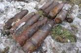 На Крещение в Николаевской области было найдено 13 снарядов времен войны