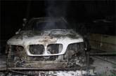 В Николаеве загорелся автомобиль «БМВ»