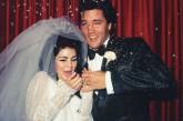 Элвис и Присцилла Пресли в день свадьбы, 1967 г. ФОТО
