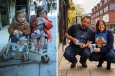 Британский уличный фотограф воссоздаёт фотографии, сделанные десятилетия назад