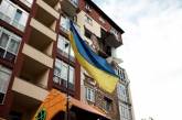 В Мариуполе партизаны подняли флаг Украины (ВИДЕО)