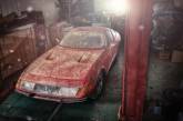 Раритетный Ferrari Daytona, найденный брошенным в сарае. ФОТО