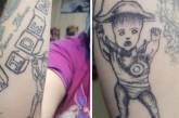  В сети показали татуировки, которые можно было не делать