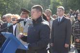  В Запорожье на праздник прибыл легендарный Герой Украины