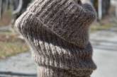 Зимний свитер-носок во весь рост. ФОТО
