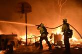 Лесной пожар бушует в Южной Калифорнии. ФОТО