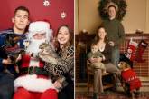 Подборка курьезных семейных рождественских снимков с животными