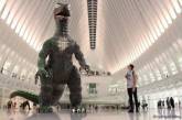 Американец путешествует по миру в компании смешного "динозавра". ФОТО