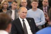 Путин пожалел об обещании "мочить в сортире"