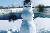 Самые веселые снеговики со всей Украины. ФОТО