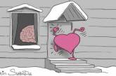 День Святого Валентина в забавной карикатуре Елкина. ФОТО