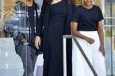 Анджелина Джоли снова вышла в свет, надев "траурное" платье. ФОТО
