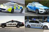 Мощные и быстрые машины на службе полиции. ФОТО