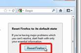 Браузер Firefox получит кнопку Reset 