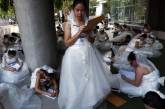 Ежегодный забег невест в Бангкоке. ФОТО