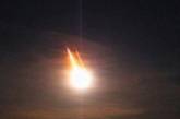 В Черное море упал метеорит