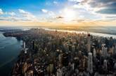 Как выглядит Нью-Йорк с большой высоты. Фото