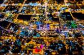 Ночные города в снимках с высоты птичьего полета. ФОТО