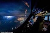 Красивые снимки, сделанные из кабины пилота самолета. ФОТО