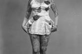 Бетти Бродбент — самая татуированная женщина ХХ века. ФОТО