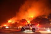 Лесные пожары в Санта-Барбаре. ФОТО