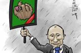 Путин попал на меткую карикатуру из-за убийства Сулеймани. ФОТО
