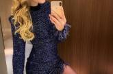 Леся Никитюк восхитила стройной фигурой в мини-платье. ФОТО