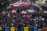 В Европе прошли массовые протесты