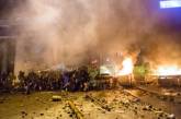 Милиция в Киеве сломала катапульту демонстрантов