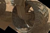 Марсоход «Кьюриосити» повредил покрышку